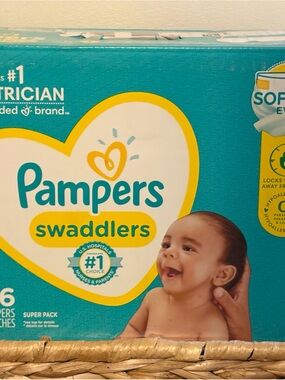 Pampers Swaddlers Diapers Size 1